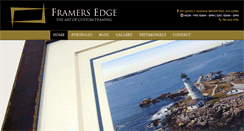 Desktop Screenshot of framersedgeinc.com
