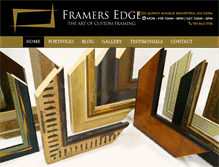 Tablet Screenshot of framersedgeinc.com